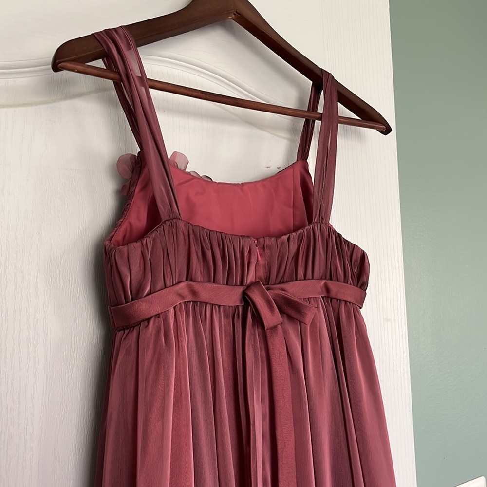 Size J12 dusty pink girls dress